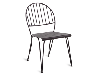 ARIETE - Iron garden chair by Unopiù - view 2