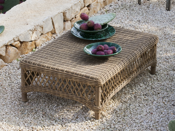 OLIMPIA - Low rectangular WaProLace® coffee table by Unopiù - view 3