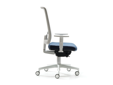 ASSIA EV - Swivel height-adjustable office chair with armrests by VAGHI - view 3