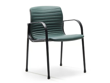 UNION GUEST - Upholstered chair with armrests by VAGHI - view 3
