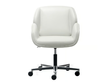 SUONI GUEST - Swivel upholstered easy chair with castors by VAGHI - view 2