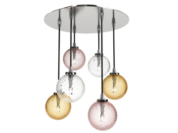 BALLOTON - Blown glass ceiling lamp by VENINI - view 3