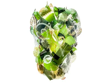 FRAGMENTS - Handmade glass wall light by VENINI - view 2