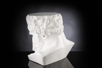 BUSTO ERCOLE - NON SENTO - Ceramic coffee table / sculpture by VGnewtrend - view 3