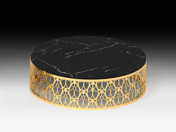 CABARET - Low round marble coffee table by VGnewtrend - view 2