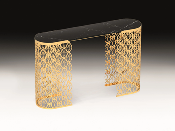 FITZGERALD - Oval marble console table by VGnewtrend - view 2