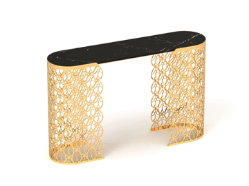 FITZGERALD - Oval marble console table by VGnewtrend - view 3