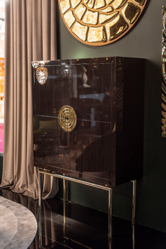 NEW SECRET 1 - Ebony highboard with doors by VGnewtrend - view 3