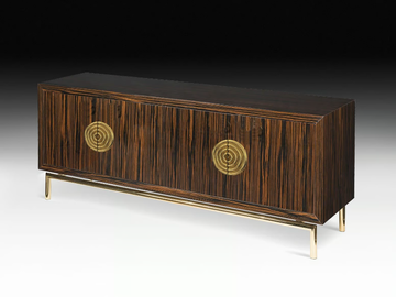 NEW SECRET 2 - Ebony sideboard with doors by VGnewtrend - view 3