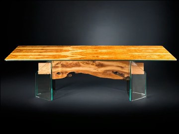 PORTOFINO - Rectangular wood and glass table by VGnewtrend - view 2