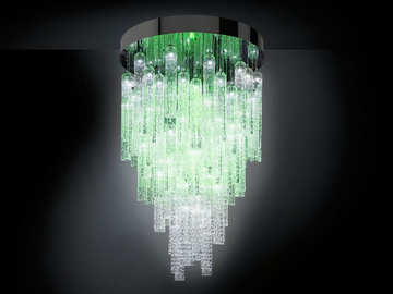 ANDY - LED Murano glass pendant lamp by VGnewtrend - view 2