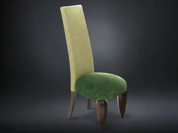 ANDY - Velvet chair high-back by VGnewtrend - view 2