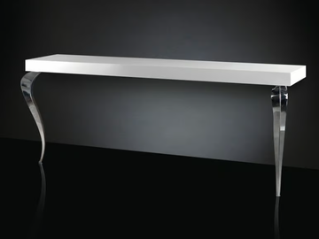 LUIGI - Lacquered steel console table by VGnewtrend - view 2