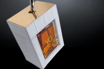 LUXURY HOME PARFUM - Air freshener dispenser in glass and wood covered in leather by VGnewtrend - view 3