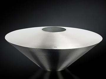 MOON - Steel vase by VGnewtrend - view 2