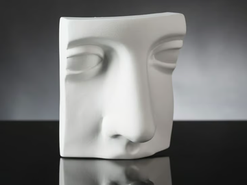 NASO GIUNONE - Ceramic sculpture by VGnewtrend - view 2