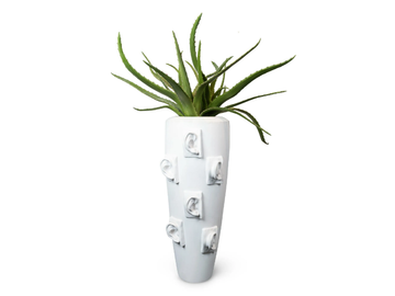 DAVID EARS WITH ALOE - Floral arrangement with ceramic vase by VGnewtrend - view 2