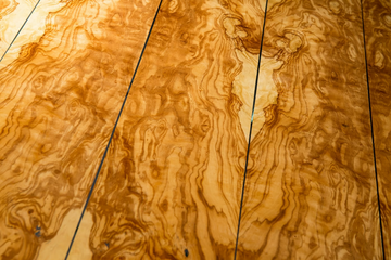 PORTOFINO - Round wood and glass table by VGnewtrend - view 3