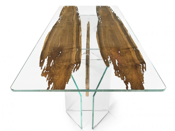 VENEZIA - Contemporary style rectangular wooden living room table by VGnewtrend - view 2