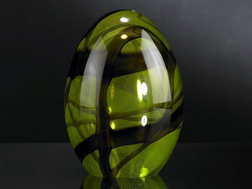 SMALL EGG - Glass decorative object by VGnewtrend - view 2