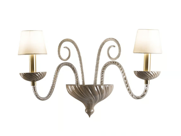 ALBA VENEZIANA - Porcelain wall light by VILLARI - view 2