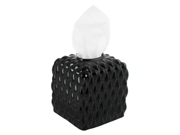 BLACK TIE - Countertop porcelain hand towel dispenser by VILLARI - view 2