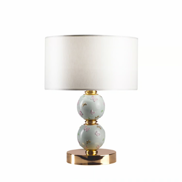 BUTTERFLY - Handmade porcelain table lamp by VILLARI - view 3