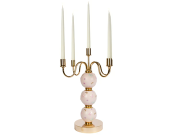 BUTTERFLY - Porcelain candlestick by VILLARI - view 2