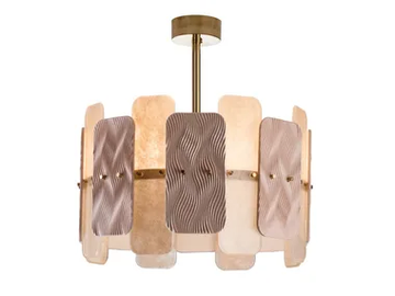 MIKADO - Suspension lamp in Murano glass and porcelain by VILLARI - view 2