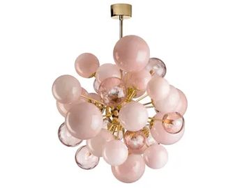 LADY V - Murano glass pendant lamp by VILLARI - view 2