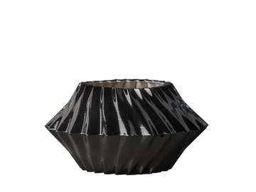 VERTIGO SMALL - Handmade porcelain vase by VILLARI - view 2