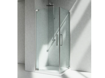 FLARE FA+FA - Corner shower cabin with hinged door by VISMARAVETRO - view 3