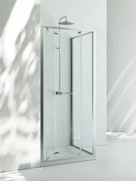 JUNIOR GN+GF - Corner custom tempered glass shower cabin by VISMARAVETRO - view 3