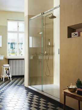 SERIE 8000 CN - Niche shower cabin with sliding door by VISMARAVETRO - view 3