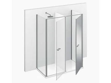 TWIN T15 - Shower cabin with storage container by VISMARAVETRO - view 2