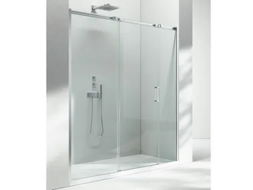 GLISS D3 - Niche rectangular glass shower cabin with sliding door by VISMARAVETRO - view 2