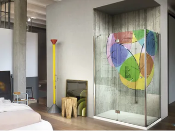 SINTESI DIGITAL PRINT - Shower cabin with digital printing on glass by VISMARAVETRO - view 2