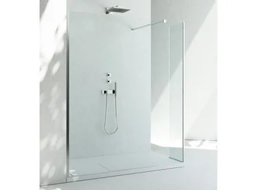 SK-IN SK+SZ - Corner custom crystal Walk in shower by VISMARAVETRO - view 2
