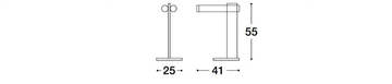 ARTEMISIA - LED table lamp by VOLPI - view 3