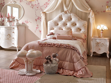 CARMEN - Tufted upholstered headboard by VOLPI - view 3