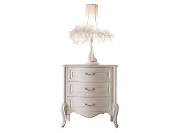 MARGHERITA - Rectangular bedside table with drawers by VOLPI - view 2