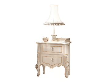 PERLA - Rectangular bedside table with drawers by VOLPI - view 2