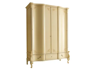 CAPRI - Wooden wardrobe by VOLPI - view 2