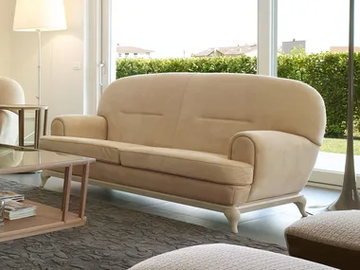 CONTEMPORARY LIVING - 2 seater fabric sofa by VOLPI - view 2