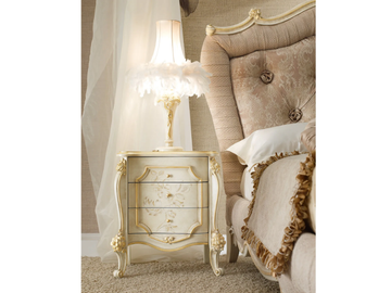 SIGNORIA - Bedside table with drawers by VOLPI - view 3