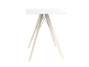 FAZ WOOD - Square HPL dining table by VONDOM - view 2