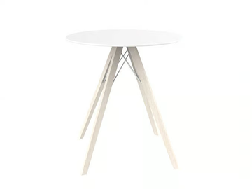 FAZ WOOD - Round HPL dining table by VONDOM - view 3