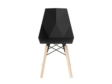 FAZ WOOD - Polypropylene garden chair by VONDOM - view 3