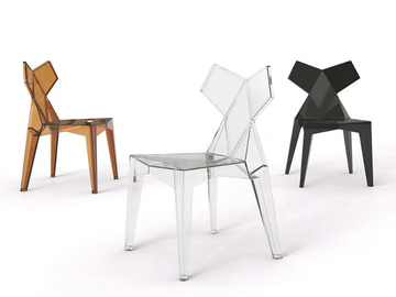 KIMONO - Polycarbonate garden chair by VONDOM - view 2