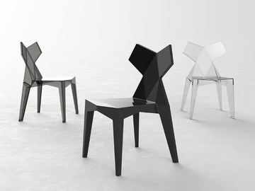 KIMONO - Polycarbonate garden chair by VONDOM - view 3